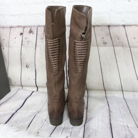 𝅺Vince Camuto Patamina Leather Riding Boots NIB - Picture 7 of 8